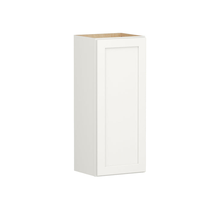 Shenandoah PRO Express Breckenridge 15-in W x 36.125-in H x 12-in D Linen Full Overlay Wall Fully Assembled Plywood Cabinet (Recessed Panel Shaker Door Style)