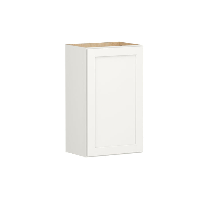 Shenandoah PRO Express Breckenridge 18-in W x 30.125-in H x 12-in D Linen Full Overlay Wall Fully Assembled Plywood Cabinet (Recessed Panel Shaker Door Style)