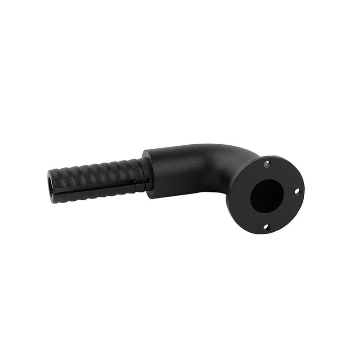 Deckorators 9.87-in x 2.89-in ADA Compliant Textured Black Aluminum Post Connector