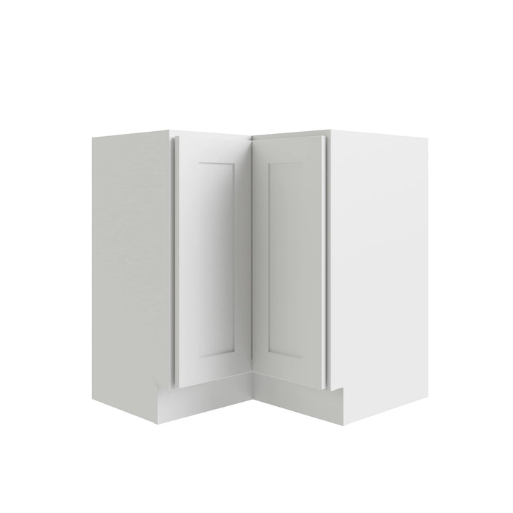 RELIABILT Parkstone 29-in W x 34.5-in H x 21-in D White Lazy Susan Corner Base Fully Assembled Plywood Cabinet (Shaker Style)