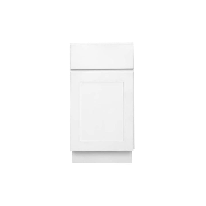 RELIABILT Fairplay 30-in W x 34.5-in H x 24-in D White 2-Drawers Base Ready To Assemble Plywood Cabinet (Recessed Panel Style)