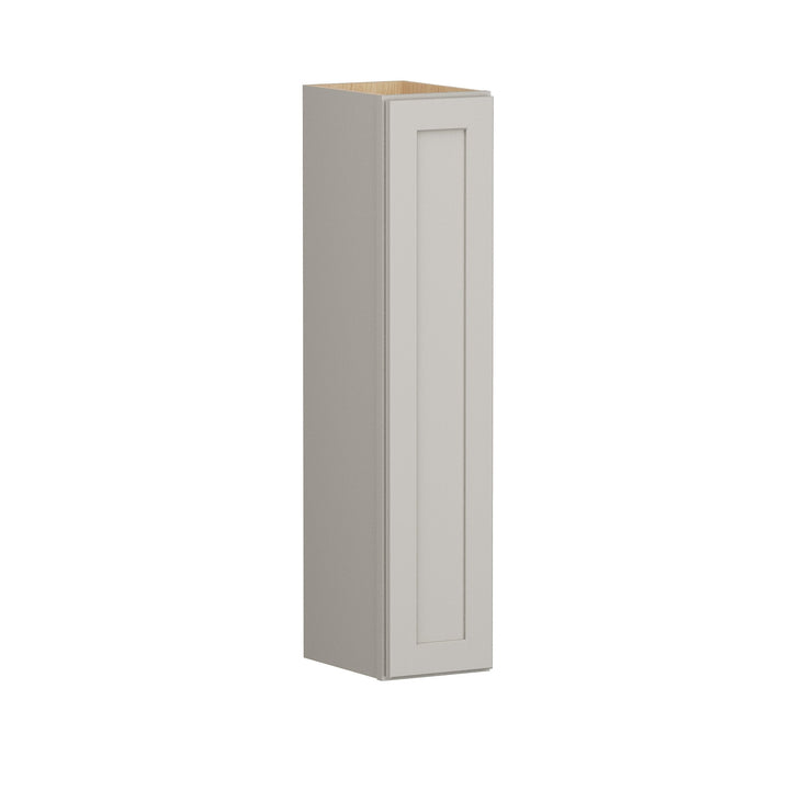 Shenandoah PRO Express Breckenridge 9-in W x 42.125-in H x 12-in D Stone Full Overlay Wall Fully Assembled Plywood Cabinet (Recessed Panel Shaker Door Style)