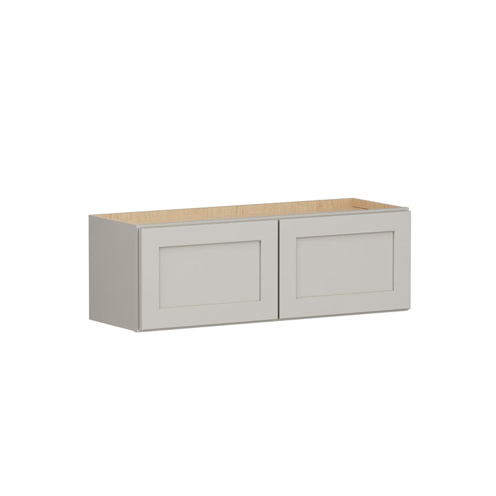 Shenandoah PRO Express Breckenridge 36-in W x 12.125-in H x 12-in D Stone Full Overlay Wall Fully Assembled Plywood Cabinet (Recessed Panel Shaker Door Style)