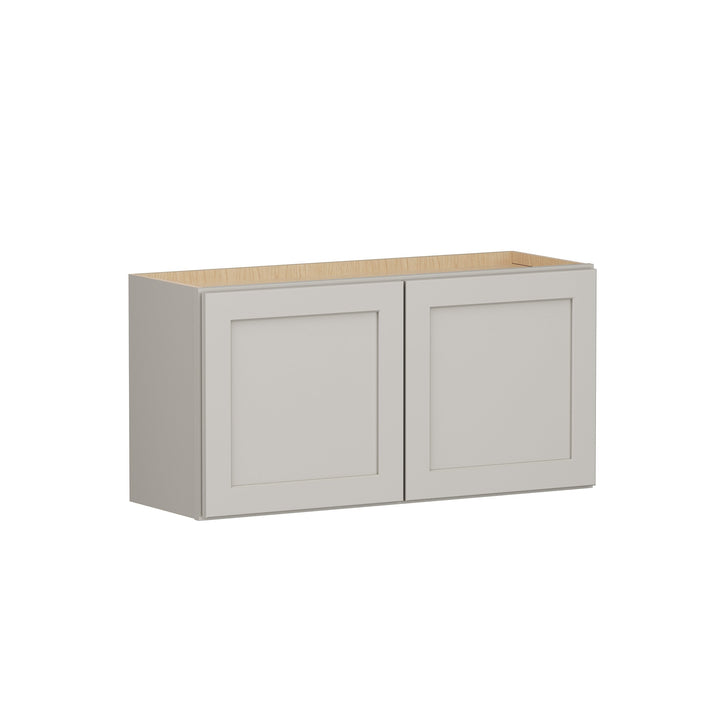 Shenandoah PRO Express Breckenridge 36-in W x 18.125-in H x 12-in D Stone Full Overlay Wall Fully Assembled Plywood Cabinet (Recessed Panel Shaker Door Style)