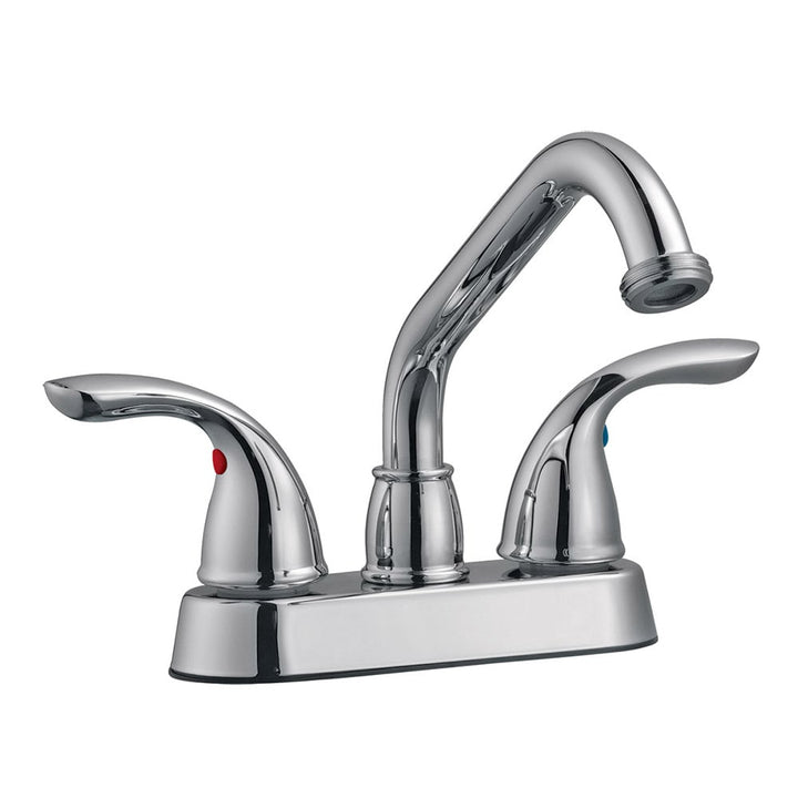 Design House Ashland Polished Chrome Utility Faucet - 2-Handle Deck-Mount