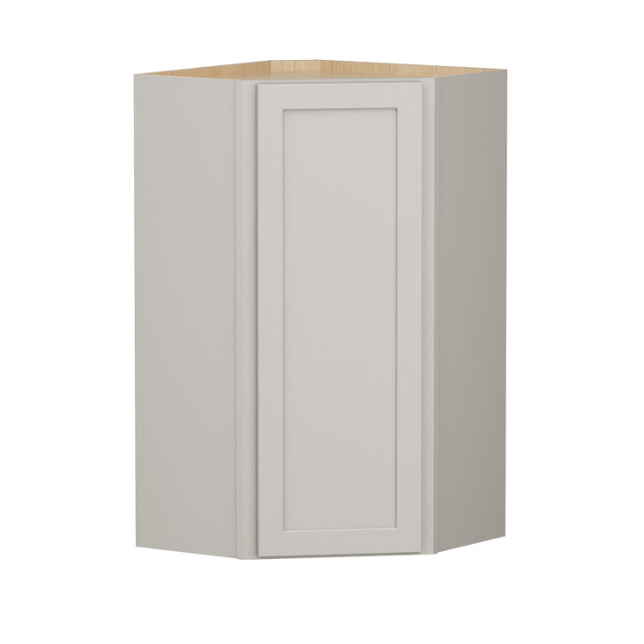 Shenandoah PRO Express Breckenridge 24-in W x 42.125-in H x 15-in D Stone Full Overlay Diagonal Corner Wall Fully Assembled Plywood Cabinet (Recessed Panel Shaker Style)