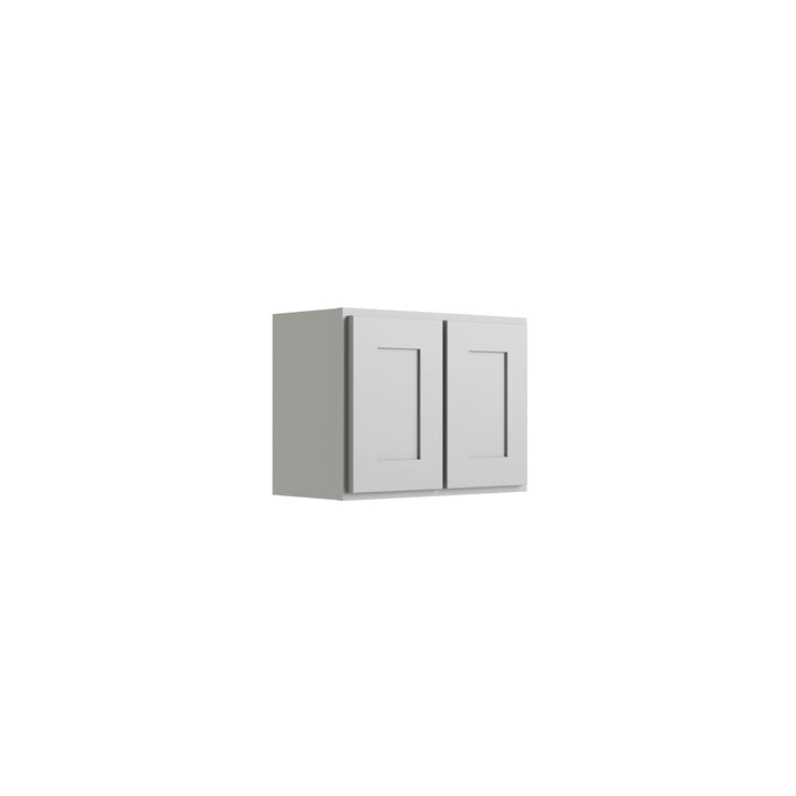 RELIABILT 24-in W x 24-in H x 12-in D Grey Wall Fully Assembled Plywood Cabinet (Shaker Door Style)