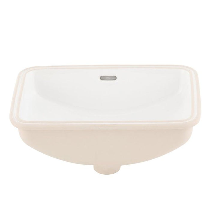 TOTO 19 in. Undermount Bathroom Sink with CeFiONtect in Cotton White