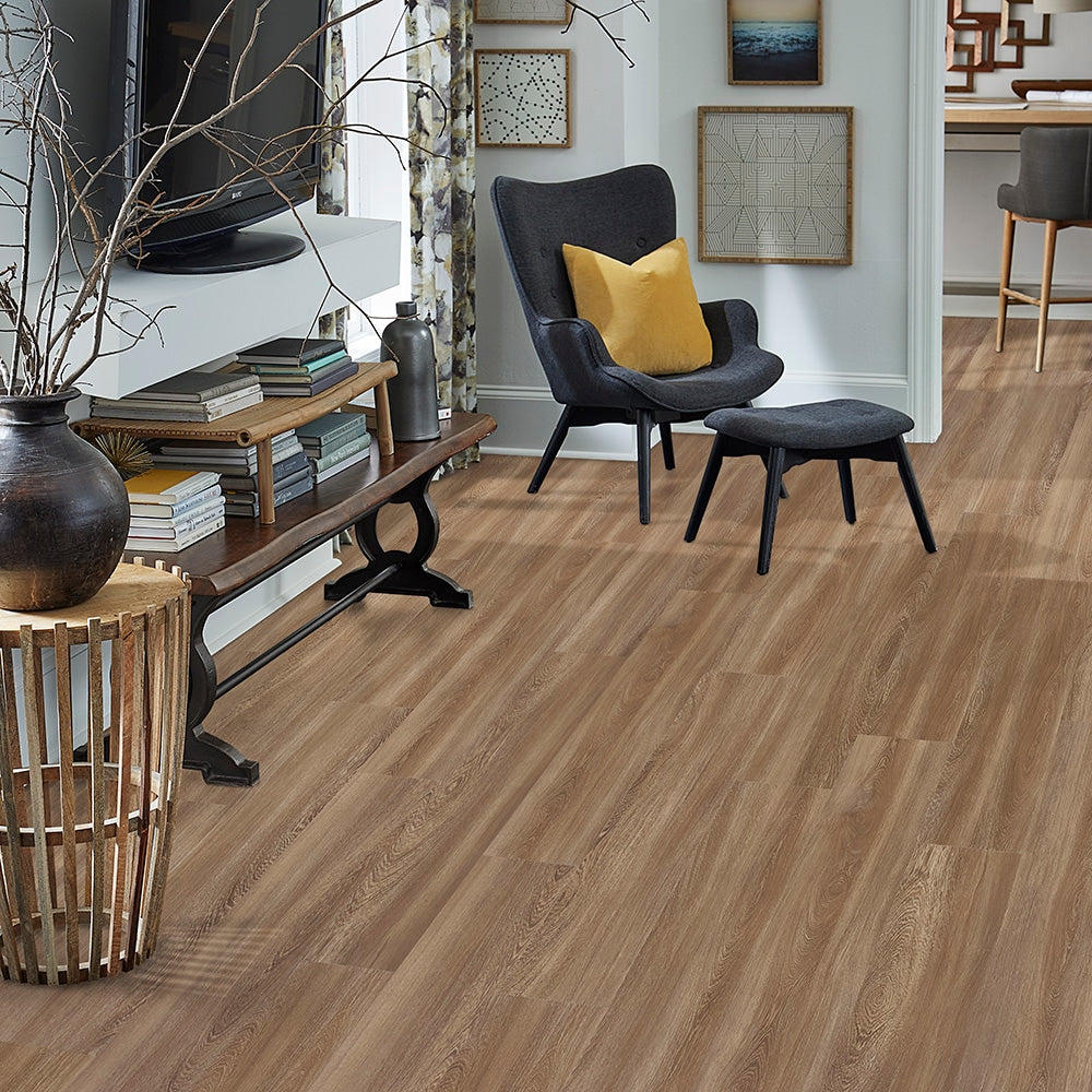Pergo DuraCraft Breman Oak Brown Waterproof Luxury Vinyl Plank Sample
