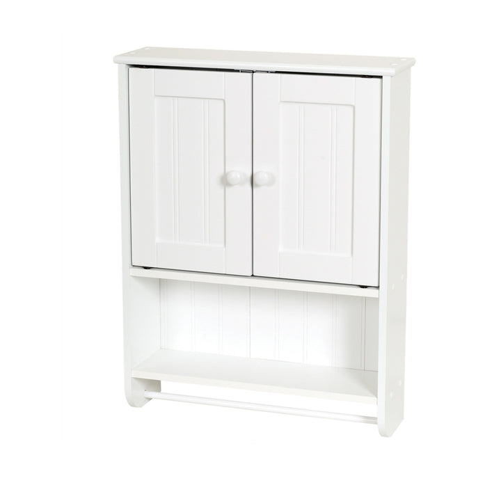 Zenith Cottage 19.19-in x 25.63-in x 5.75-in White Bathroom Wall Cabinet
