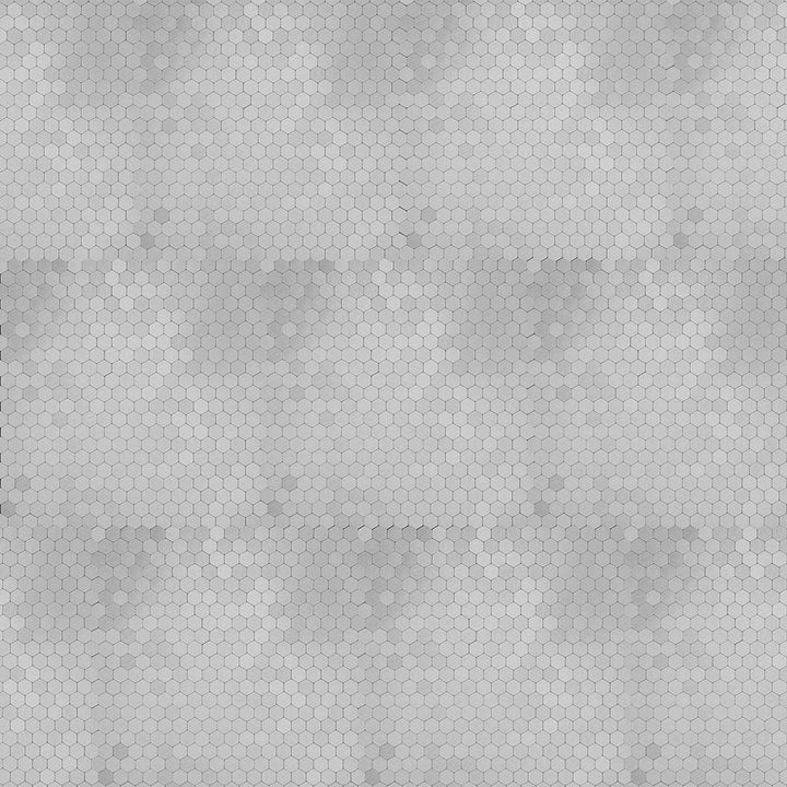 Peel&Stick Mosaics Peel and Stick Platinum Mini Hive silver 12-in x 12-in Metallic Metal Patterned Hexagon Peel and stick Mosaic Wall Tile product image