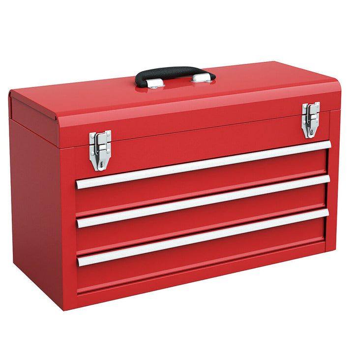 Costway 8.5-in W x 12-in H Iron Red Freestanding Utility Storage Cabinet
