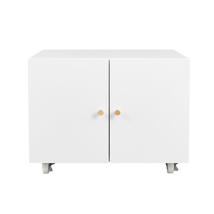 Flynama White 23.62-in File Cabinet