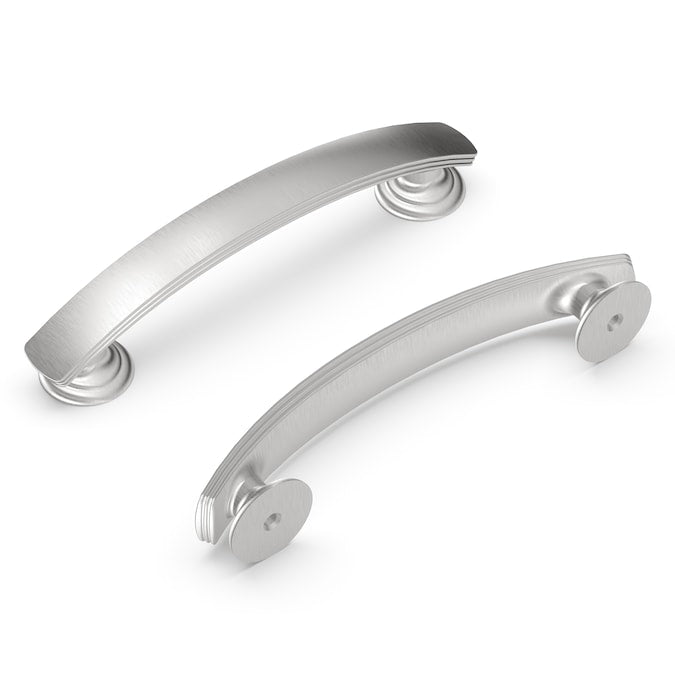 Hickory Hardware American Diner 3-3/4-in (96Mm) Center to Center Stainless Steel Arch Handle Drawer Pull