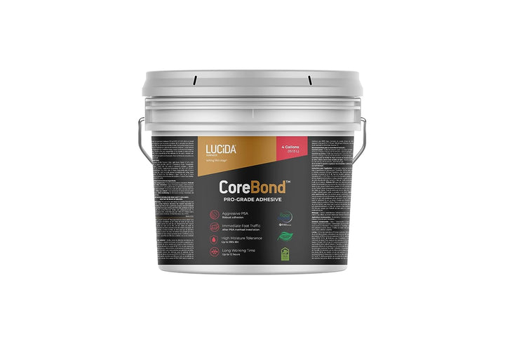 Lucida USA CoreBond 4-Gallon Vinyl Tile and Plank Flooring Adhesive