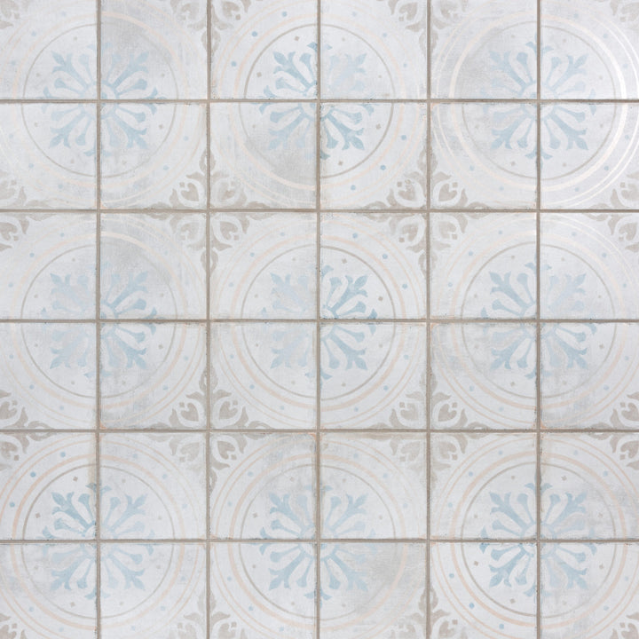 Affinity Tile Barcelona Decor Raval 6-in x 6-in Matte Porcelain Encaustic Floor and Wall Tile product image
