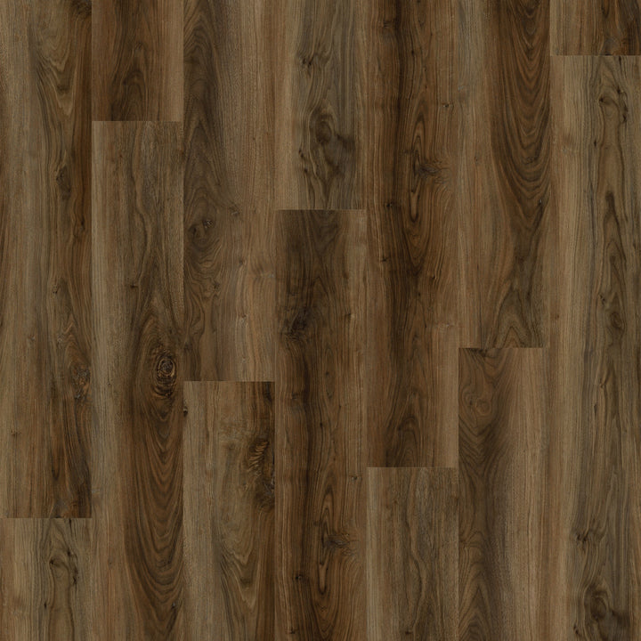 STAINMASTER Highland Walnut 6-mm T x 7-in W x 48-in L Waterproof Interlocking Luxury Vinyl Plank Flooring (18.782-sq ft/case)