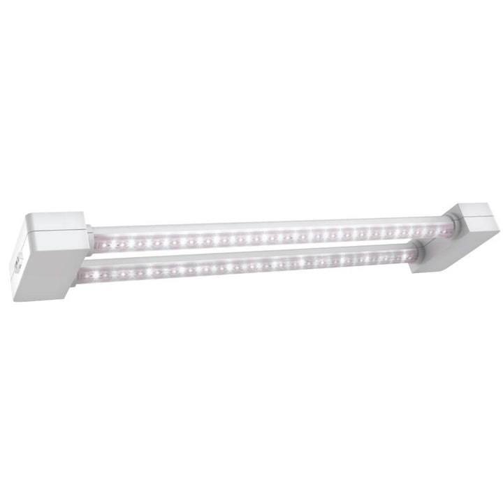 2 ft. 2-Light 19-Watt Blue Spectrum LED Non-Dimmable Indoor Linkable Plant Grow White Light Fixture, Daylight - Super Arbor