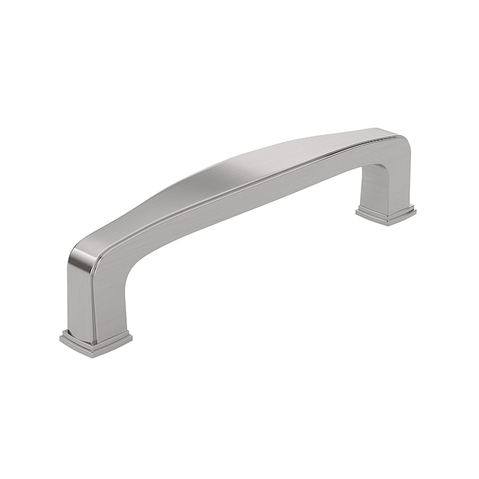 Richelieu 3-7/9-in (96mm) Center to Center Brushed Nickel Arch Handle Drawer Pull