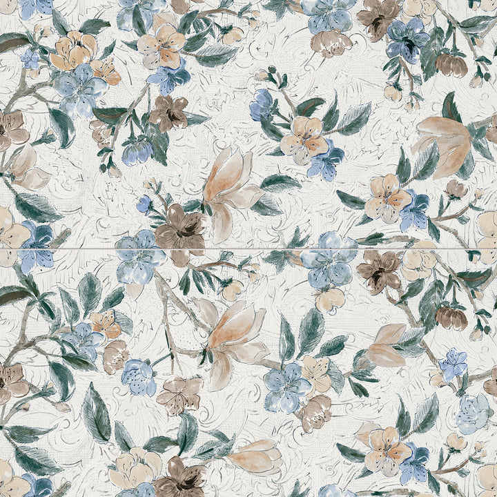 Affinity Tile Parete Setoso White 24-in x 47-in Multi-finish Porcelain Patterned Floor and Wall Tile product image