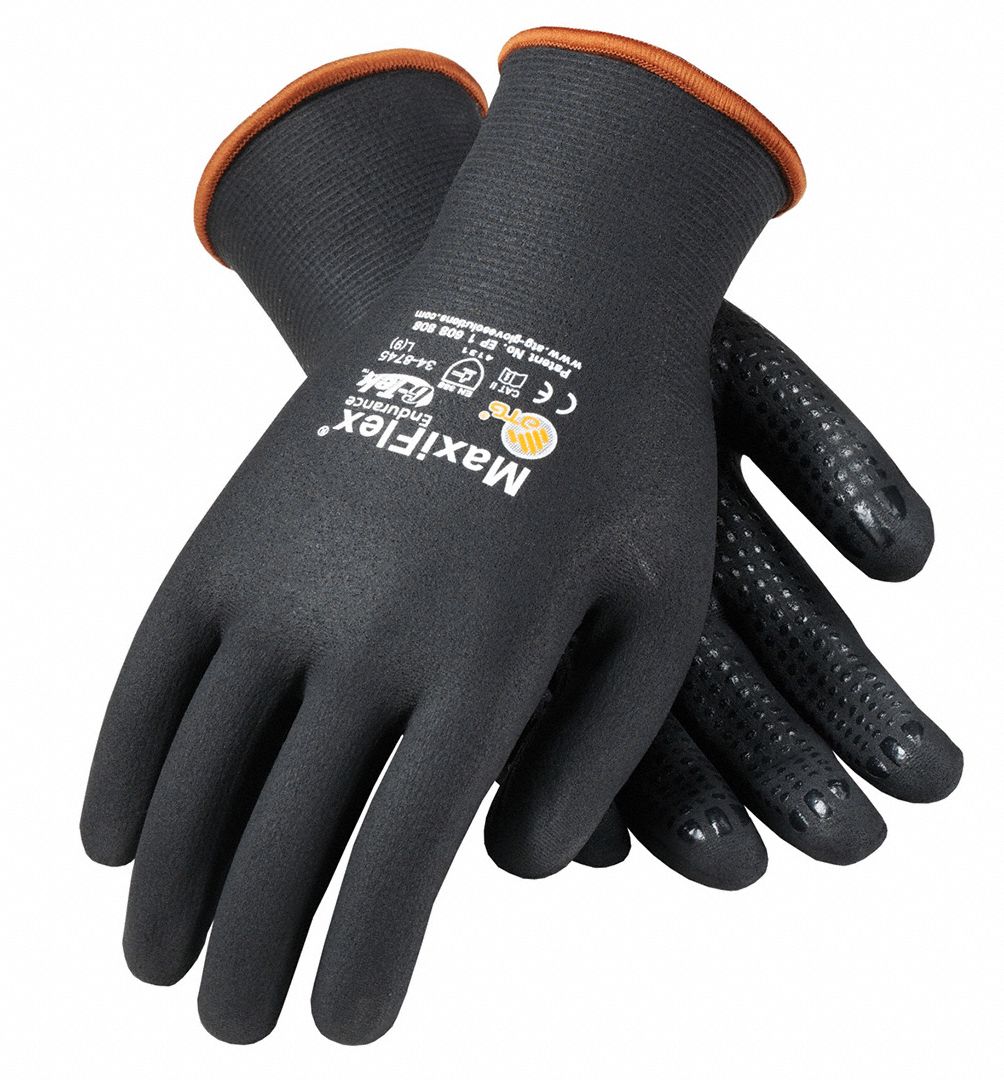 PIP MaxiFlex Endurance Foam Nitrile Coated Gloves, 12 Pack - Size L