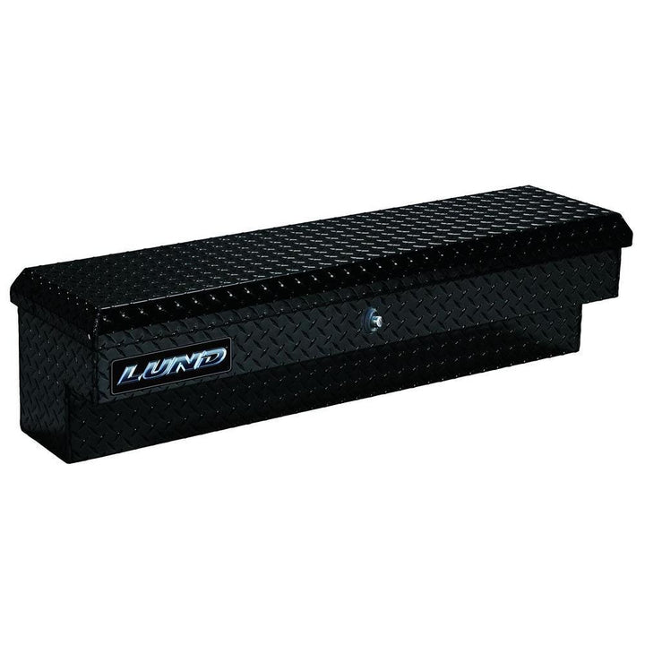 Lund 60 in Aluminum Side Mount Truck Box, Black with mounting hardware and keys included - Super Arbor