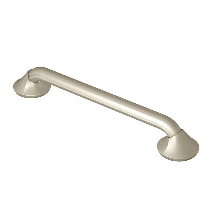 Moen Eva 18-in Brushed Nickel Wall Mount (ADA Compliant) Grab Bar