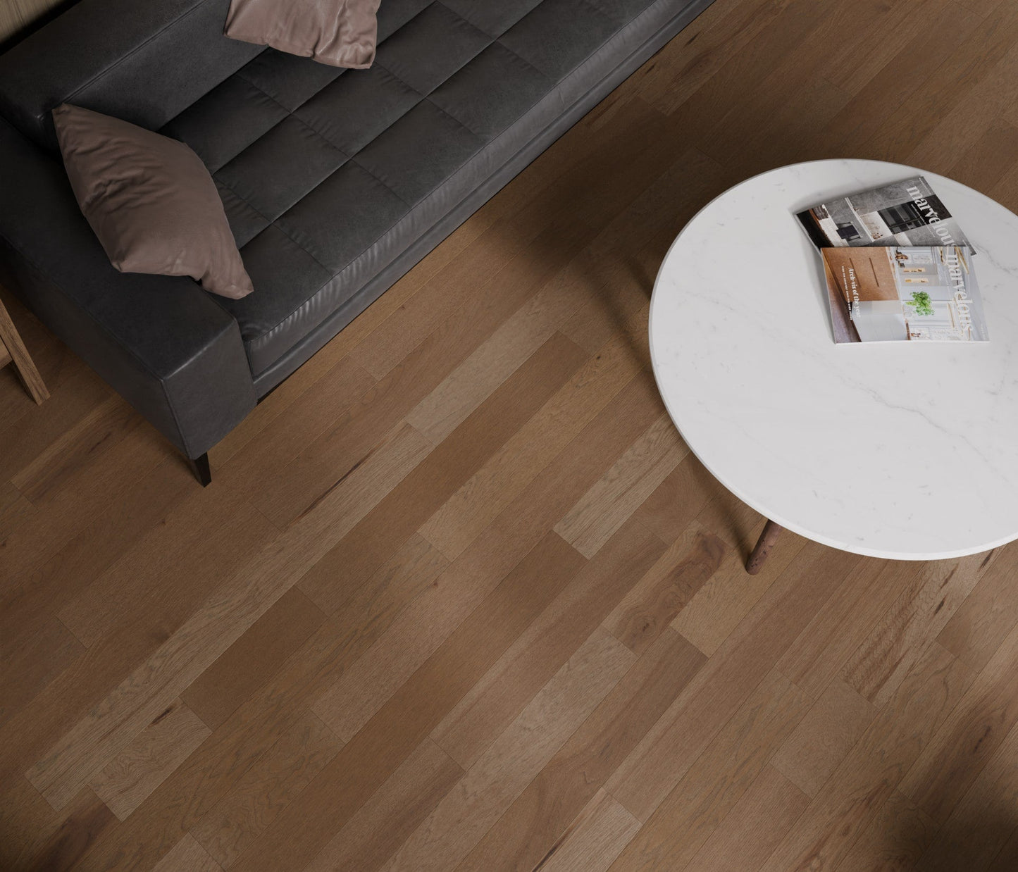 Shaw Hickory Sable hardwood flooring — view 14