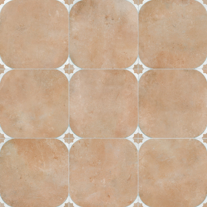 Affinity Tile Tetuan Cotto 17-in x 17-in Multi-finish Porcelain Floor and Wall Tile product image