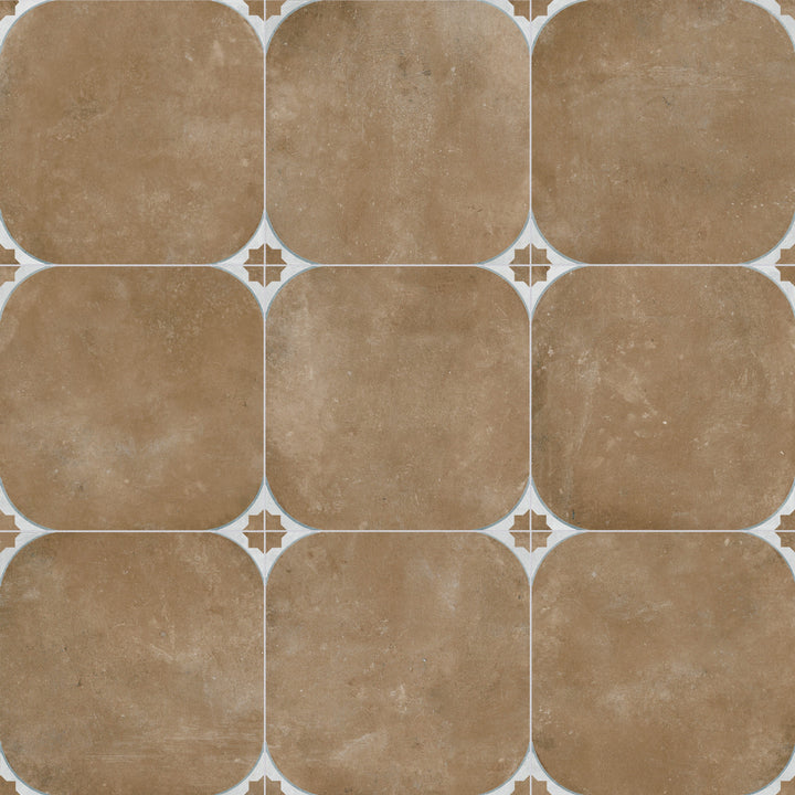 Affinity Tile Tetuan Terra 17-in x 17-in Multi-finish Porcelain Floor and Wall Tile product image