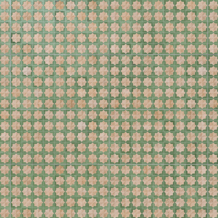Affinity Tile Tetuan Astre Cotto Emerald 12-in x 22-in Multi-finish Porcelain Wall Tile product image