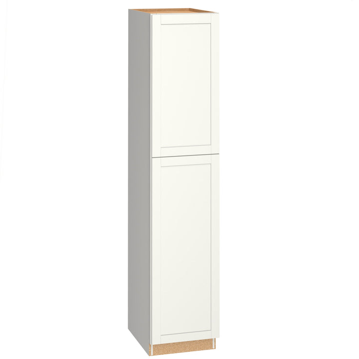 Diamond NOW Arcadia 18-in W x 90-in H x 23.75-in D TrueColor White Pantry Stock Cabinet