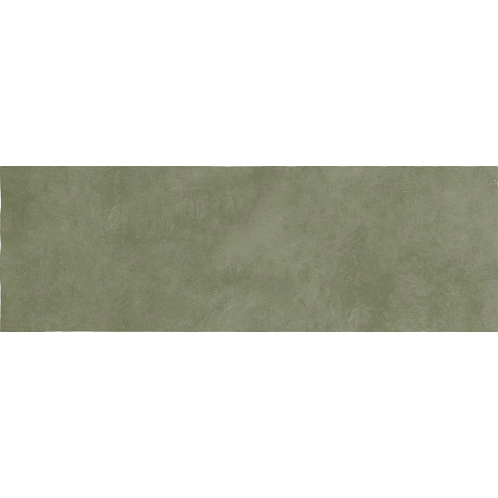 Daltile Handcrafted Artistry Sage 4-in x 12-in Glossy Ceramic Handcrafted look Wall Tile product image