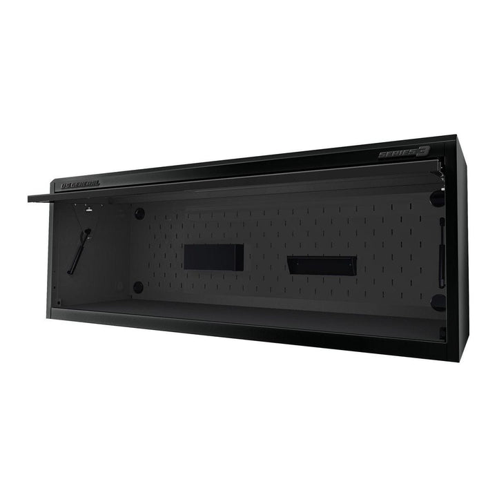 U.S. GENERAL 72 in. x 22 in. Work Center Hutch, Series 3, Black