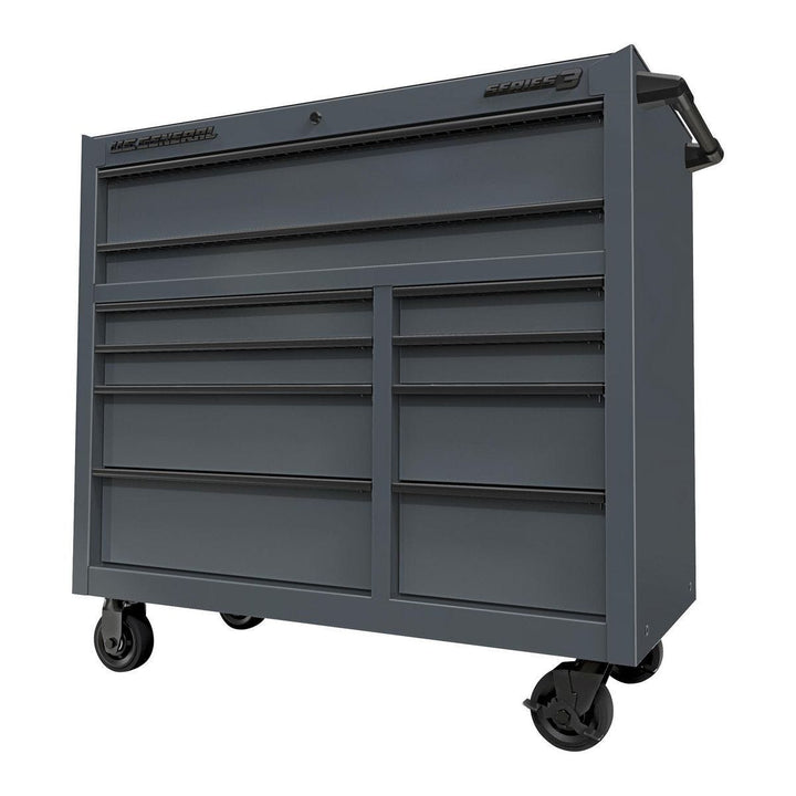 U.S. GENERAL 42 in. x 22 in. Roll Cab, Series 3, Slate Gray