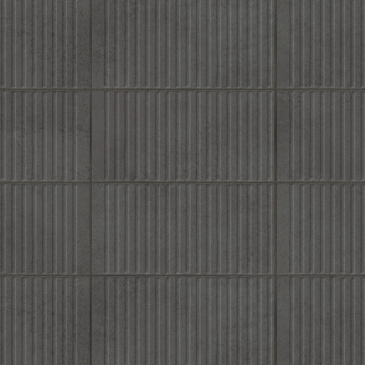 Affinity Tile Kings Loft Black 8-in x 16-in Matte Ceramic Cement look Wall Tile product image