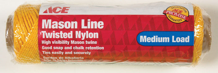 Ace #18 x 260 ft Gold Twisted Nylon Mason Line