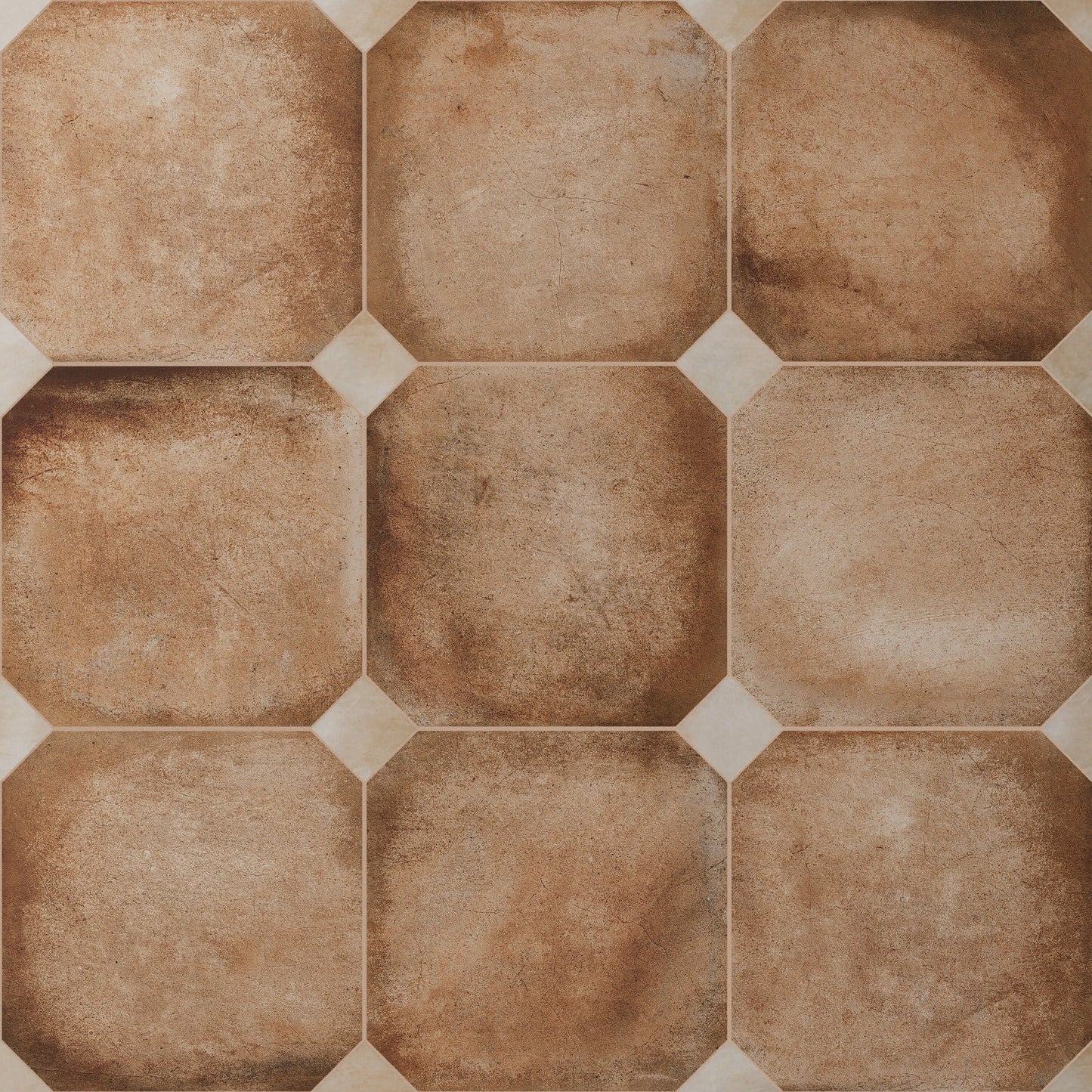 Affinity Tile Laverton Octagon Natural with Taco Arena 8-in x 8-in Matte Porcelain Cement look Multi-shaped Floor and Wall Tile product image