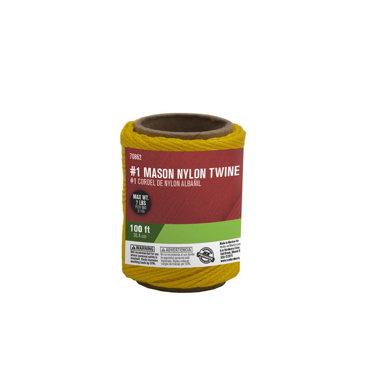 Ace 100 ft. Gold Braided Nylon Twine