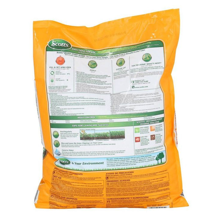 Scotts Turf Builder Winterguard 14 lbs. 5,000 sq. ft. Fall Lawn Fertilizer Plus Weed Control