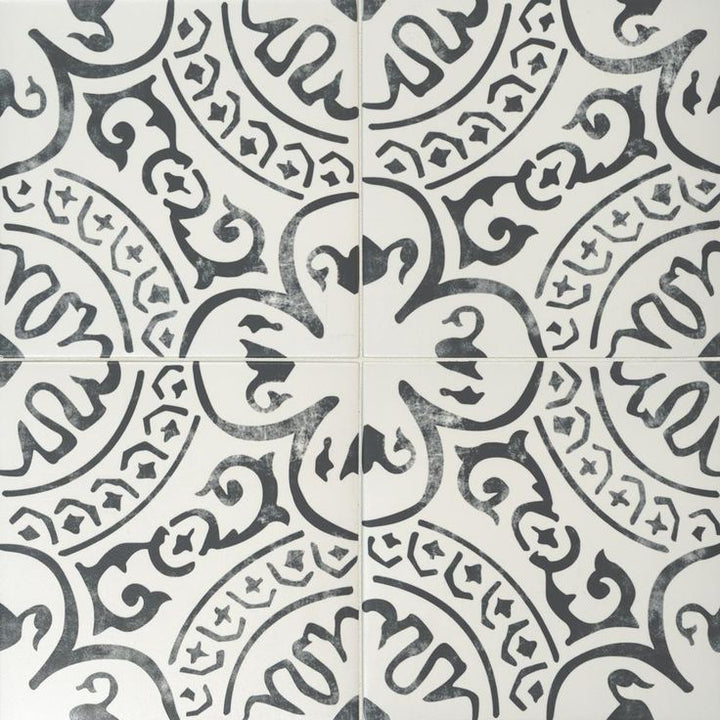 MSI Paloma Encaustic 8 in. x 8 in. Matte Porcelain Floor and Wall Tile (5.33 sq. ft. /case)