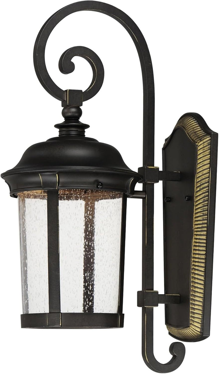 Maxim Lighting Dover LED 25.5-in H Bronze Dark Sky Outdoor Wall Light