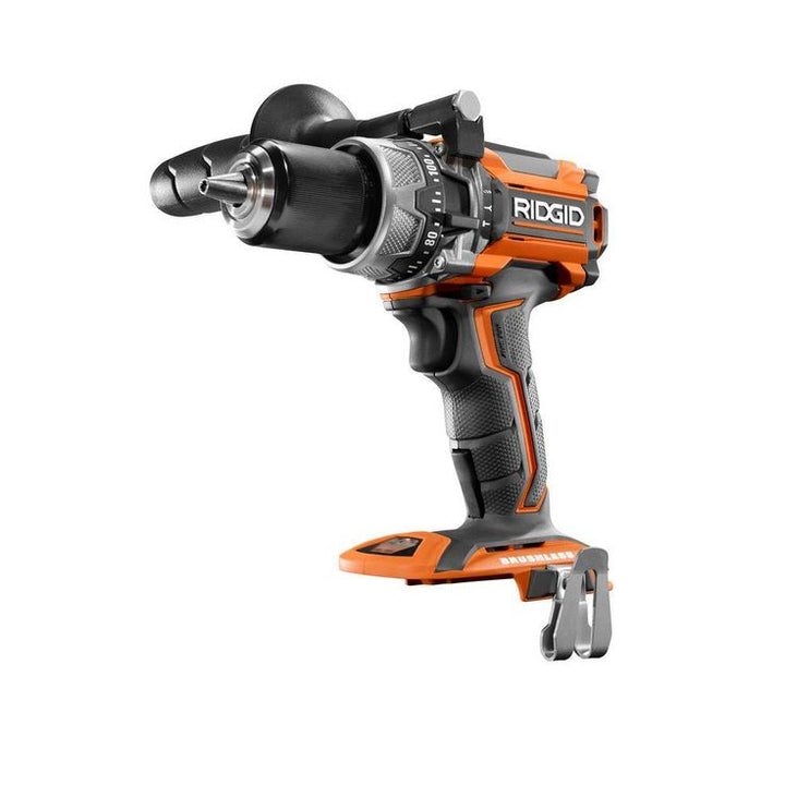 18-Volt Lithium-Ion Cordless Brushless 1/2 in. Compact Hammer Drill/Driver (Tool-Only)