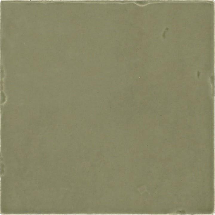 Daltile Handcrafted Artistry Sage 4-in x 4-in Glossy Ceramic Handcrafted look Wall Tile product image