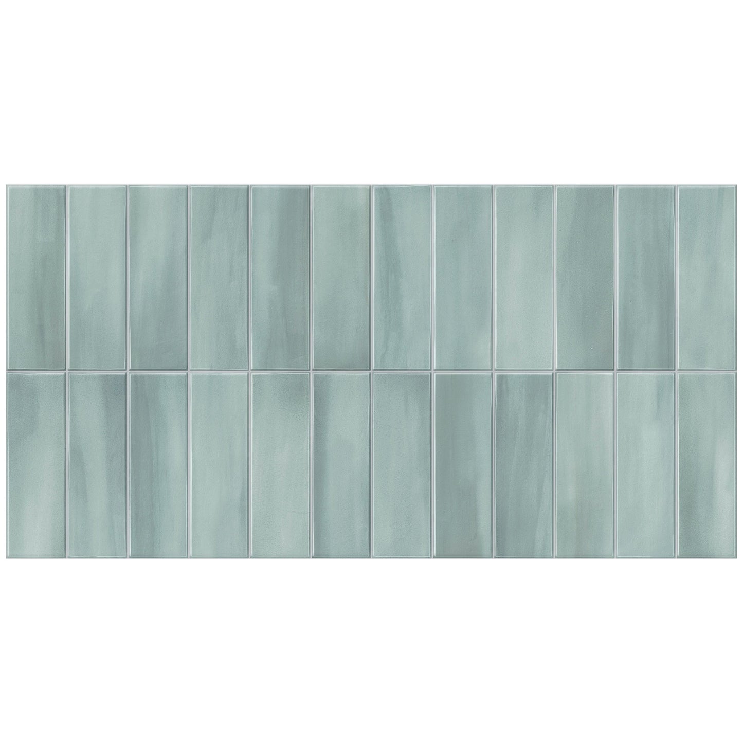 Giorbello Allure Sage 12-in x 24-in Glazed Porcelain Handcrafted look Wall Tile product image