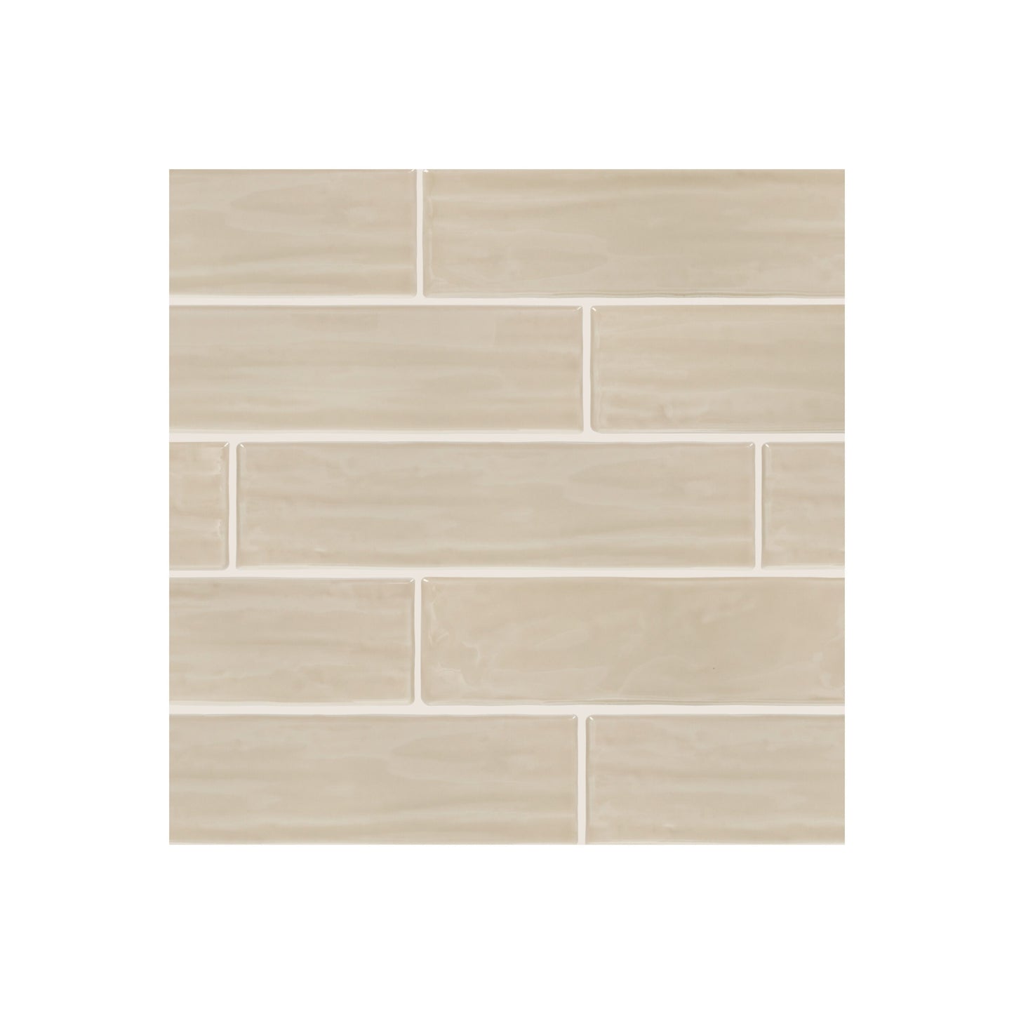 Daltile Artcrafted Dune 3-in x 12-in Glossy Ceramic Handcrafted look Wall Tile product image