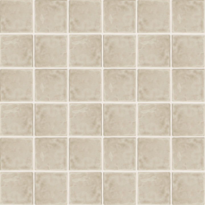 Daltile Artcrafted Dune 4-in x 4-in Glossy Ceramic Handcrafted look Wall Tile product image