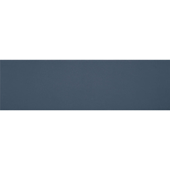 Daltile Stencil Indigo 4-in x 12-in Matte Porcelain Subway Floor and Wall Tile product image