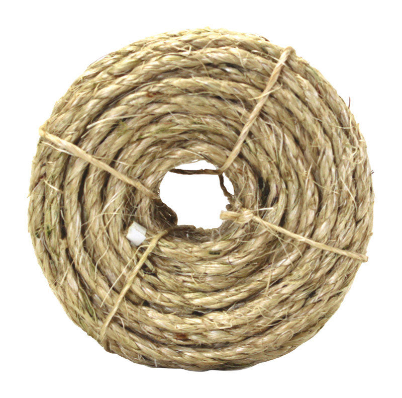 Ace 1/4 in. Diameter x 50 ft. Natural Twisted Sisal Rope