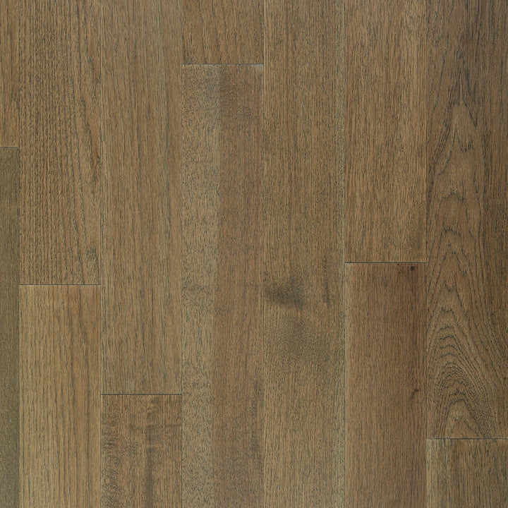 allen + roth Hickory Saddle hardwood flooring — primary plank view
